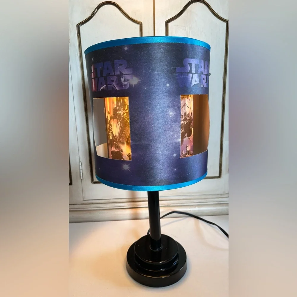 Star Wars Darth Vader, Yoda, Storm Troopers Double Shade Die Cut Table Lamp